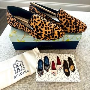 Birdies // EUC as 8 Starling in Cheetah Calf Hair